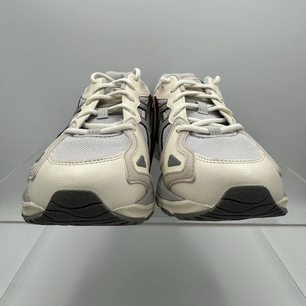 Brand New ASICS Gel K1011 Cloud Grey Cream Sneakers 1203A603-020 Men's Size 9